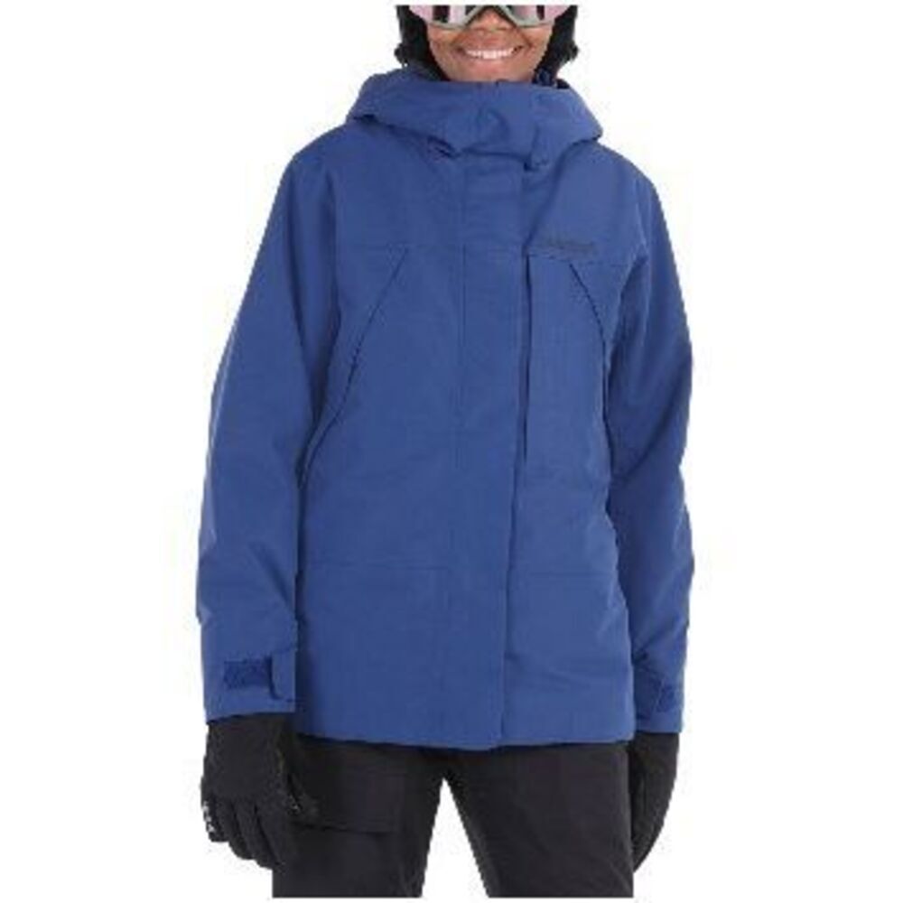 Marmot Hooded Glades Insulated Resort Ski Jacket Twilight Blue Medium